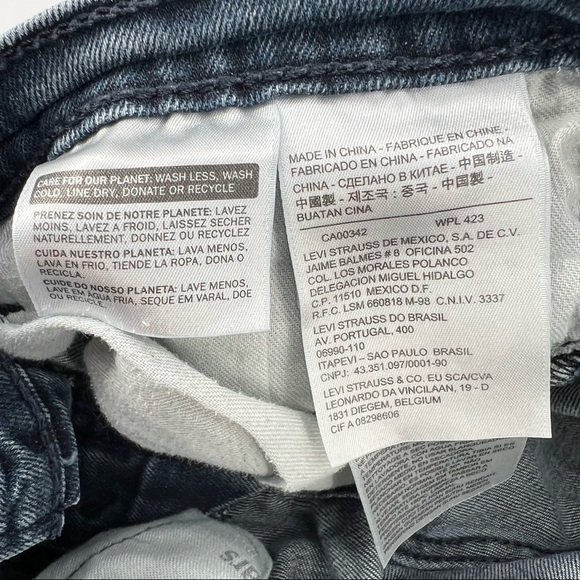 Levi's 514 Straight Fit Denim Jeans Size 29 x 32 Men's - Picture 6 of 7